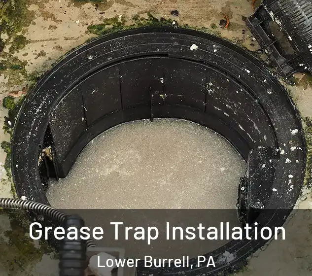  Grease Trap Installation Lower Burrell, PA